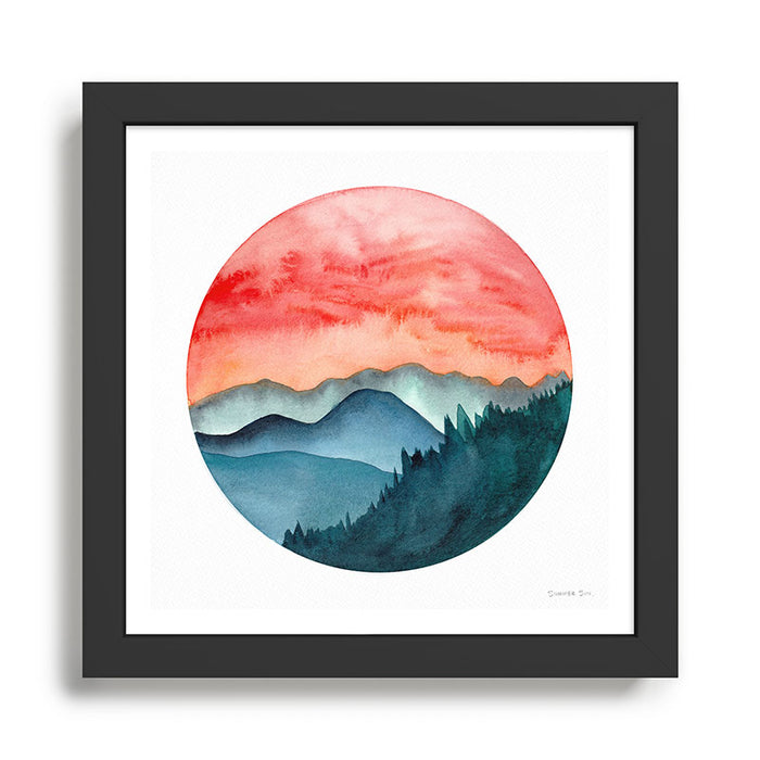 Mini dreamy landscape II Framed Art Print Gallery Image 1