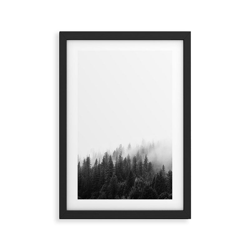 Misty Forest Framed Art Print Gallery Image 2