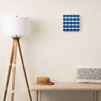 Modern boho (sapphire blue) Canvas Print Gallery Image 2