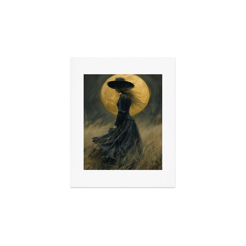 Moon Witch Art Print Gallery Image 1