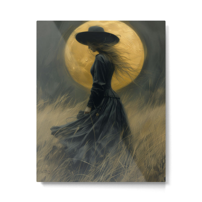 Moon Witch Metal Print Gallery Image 1