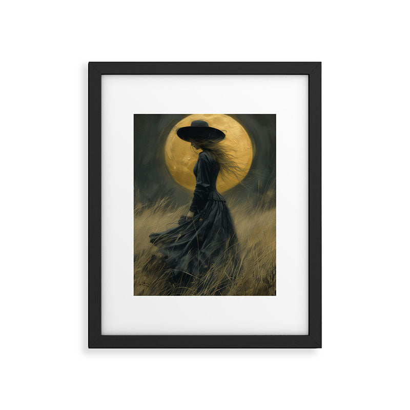 Moon Witch Framed Art Print Gallery Image 5