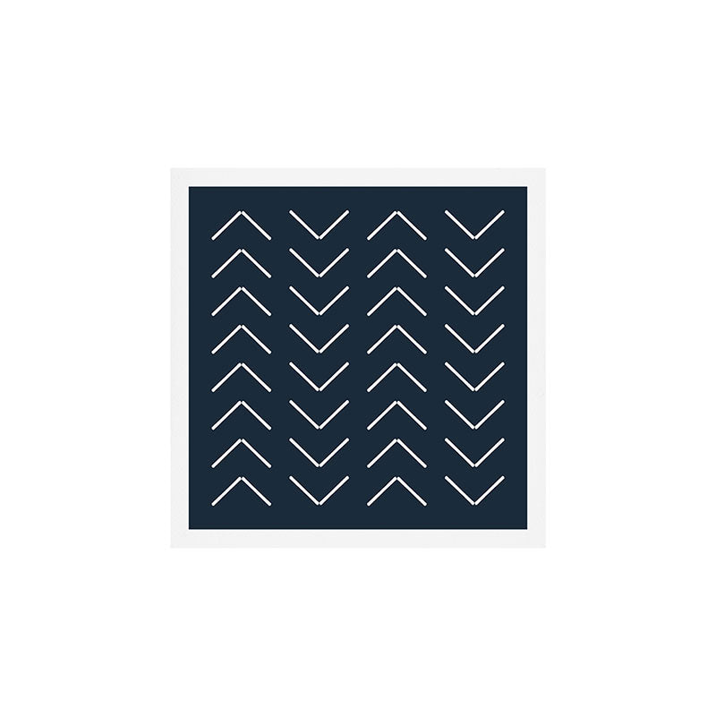 Mudcloth II (Annapolis Blue) Art Print Gallery Image 1