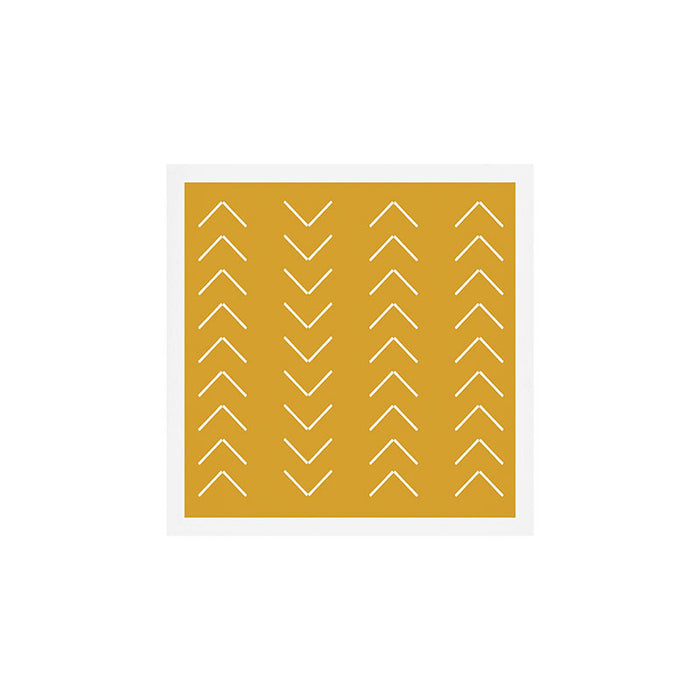Mudcloth II (Mustard Yellow) Art Print Gallery Image 1