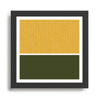 Mustard & Olive Framed Art Print Gallery Image 1