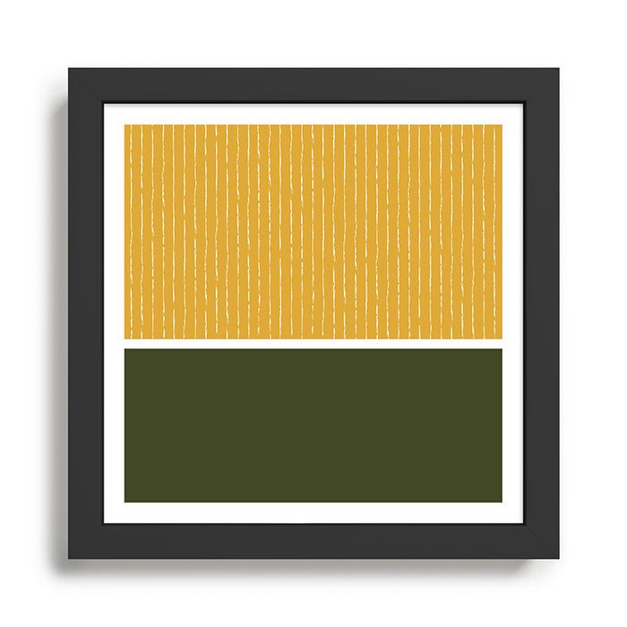 Mustard & Olive Framed Art Print Gallery Image 1