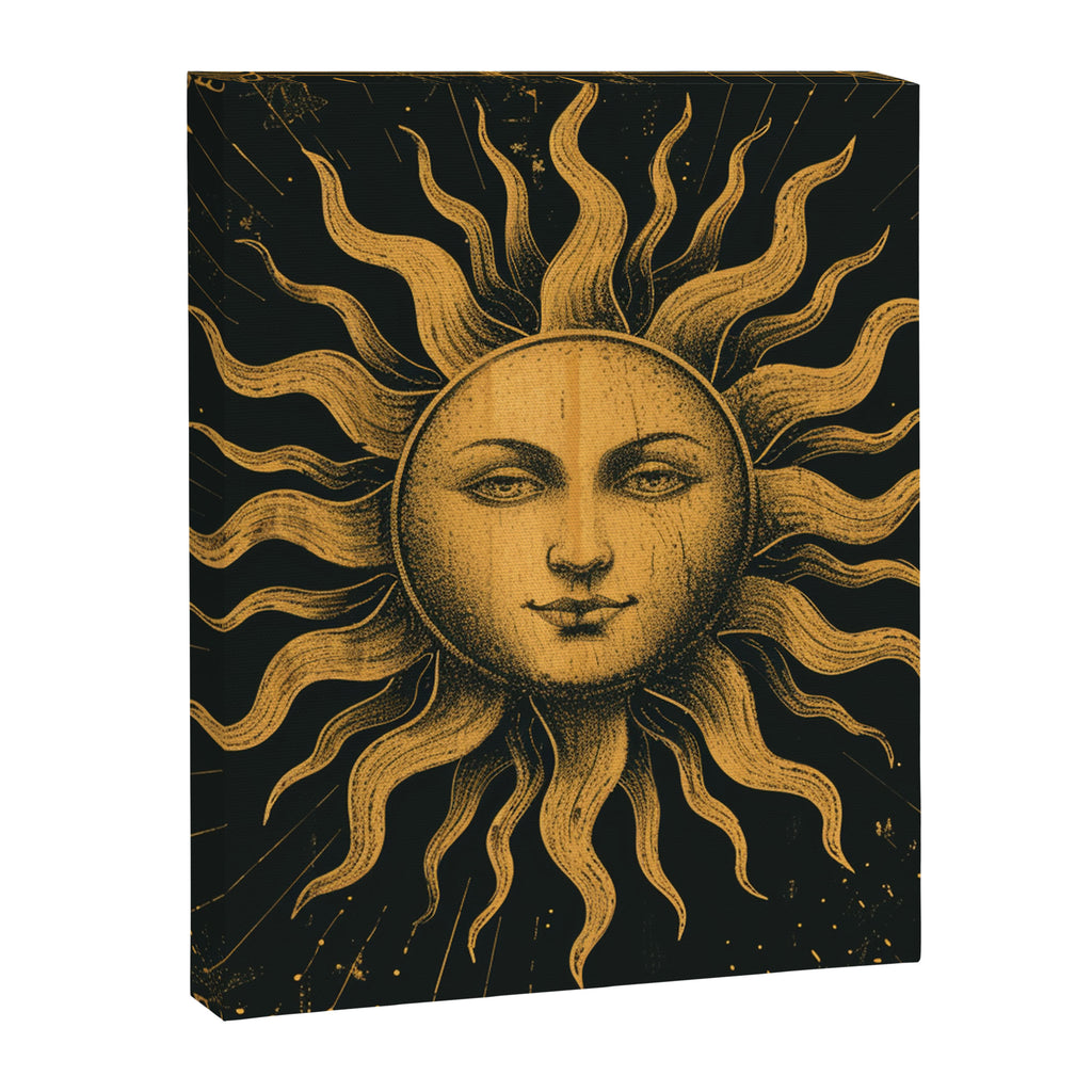 Mystical Sun Canvas Print Gallery Image 8