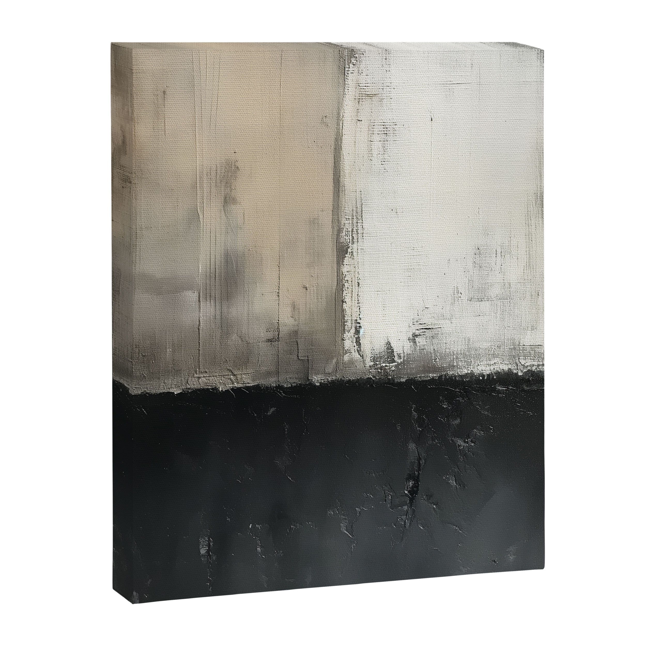Neutral Abstract III Canvas Print Gallery Image 6