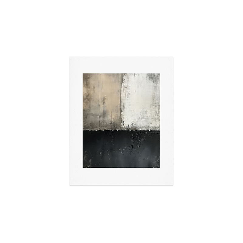 Neutral Abstract III Art Print Gallery Image 1