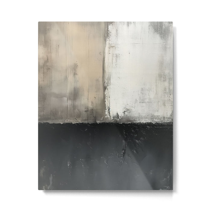 Neutral Abstract III Metal Print Gallery Image 1