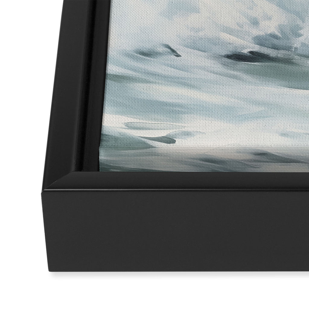 Ocean Waves Framed Canvas Print Gallery Image 3