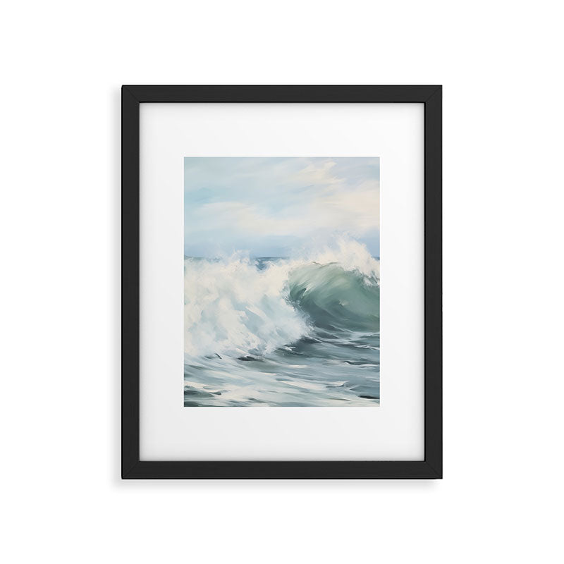 Ocean Waves Framed Art Print Gallery Image 5