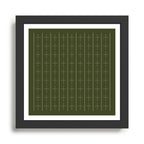| + | + | Olive Green Framed Art Print Gallery Image 1