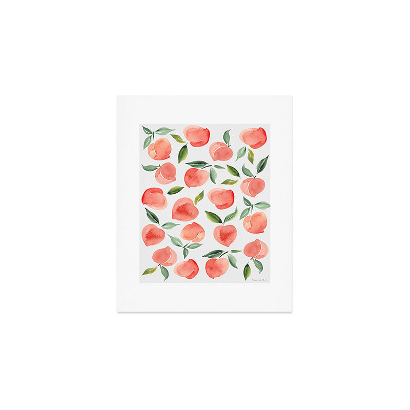 peaches Art Print Gallery Image 1