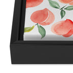 peaches Framed Canvas Print Gallery Image 3