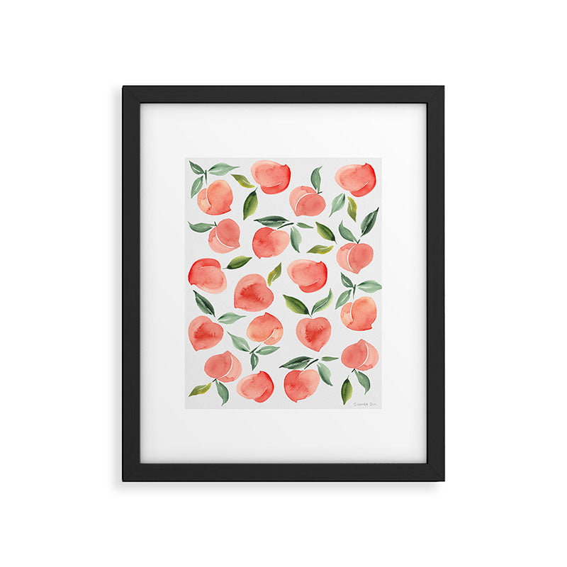 peaches Framed Art Print Gallery Image 5