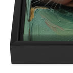 Peeping Framed Canvas Print Gallery Image 3