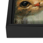 Peeping III Framed Canvas Print Gallery Image 3