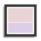 Pink Lilac Framed Art Print Gallery Image 1