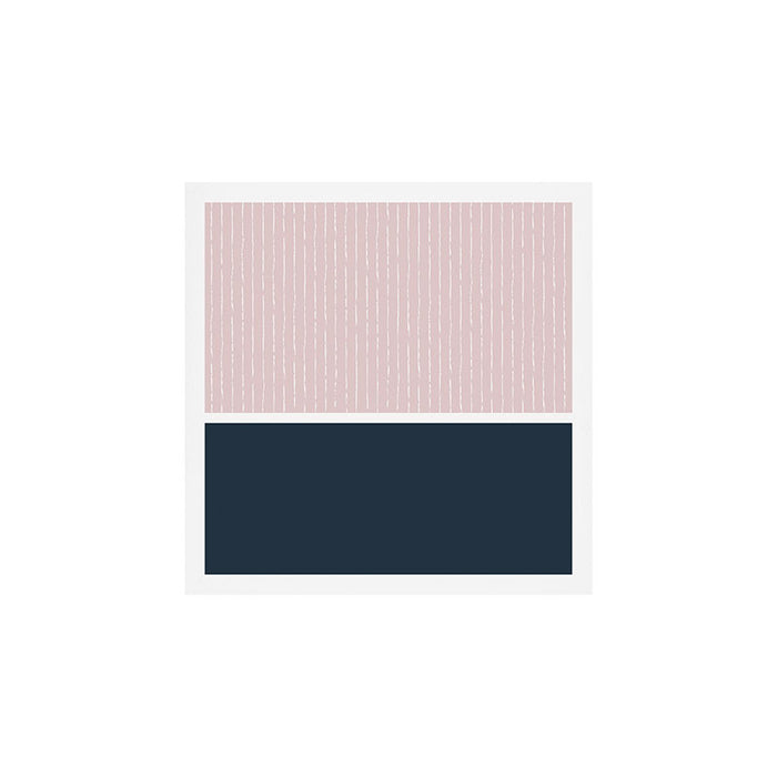 Pink & Navy Art Print Gallery Image 1