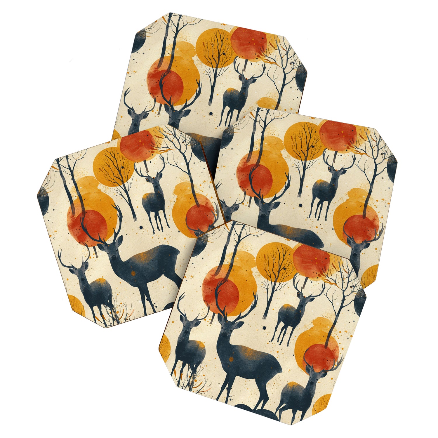 Retro Wildlife Coaster Gallery Image 1