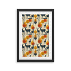 Retro Wildlife Framed Art Print Gallery Image 3