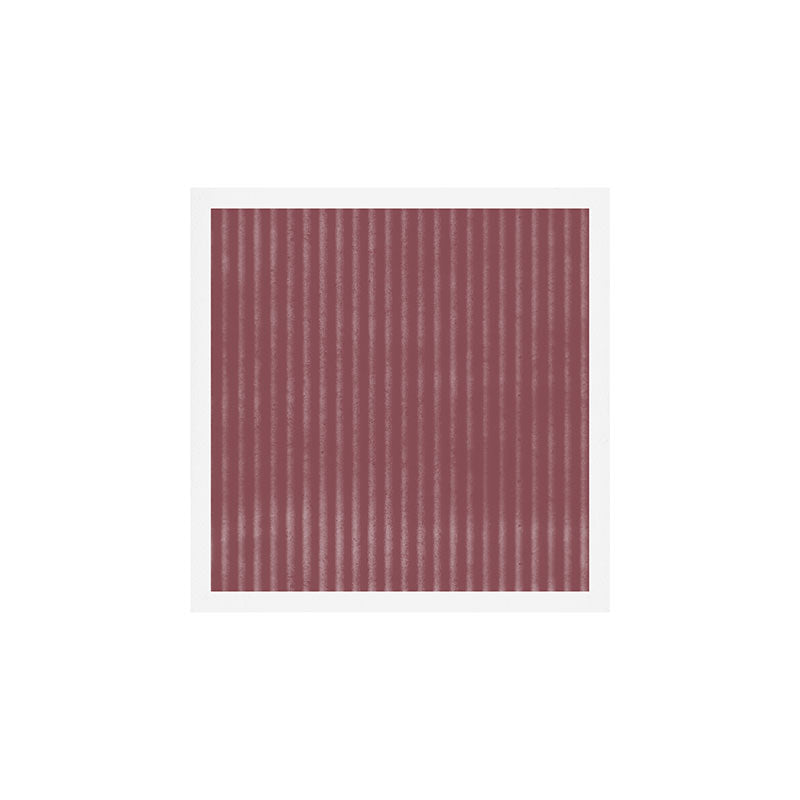 Ribbed (Berry) Art Print Gallery Image 1
