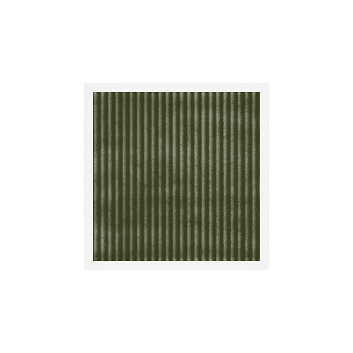 Ribbed (Olive Green) Art Print Gallery Image 1
