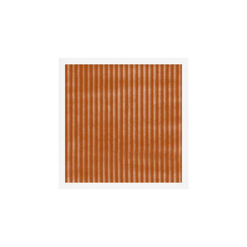 Ribbed (Rust) Art Print Gallery Image 1