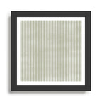 Ribbed (Sage) Framed Art Print Gallery Image 1