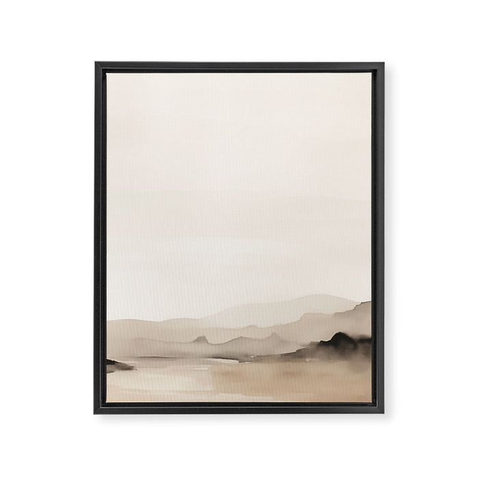 Rustic Landscape II Framed Canvas Print Gallery Image 1