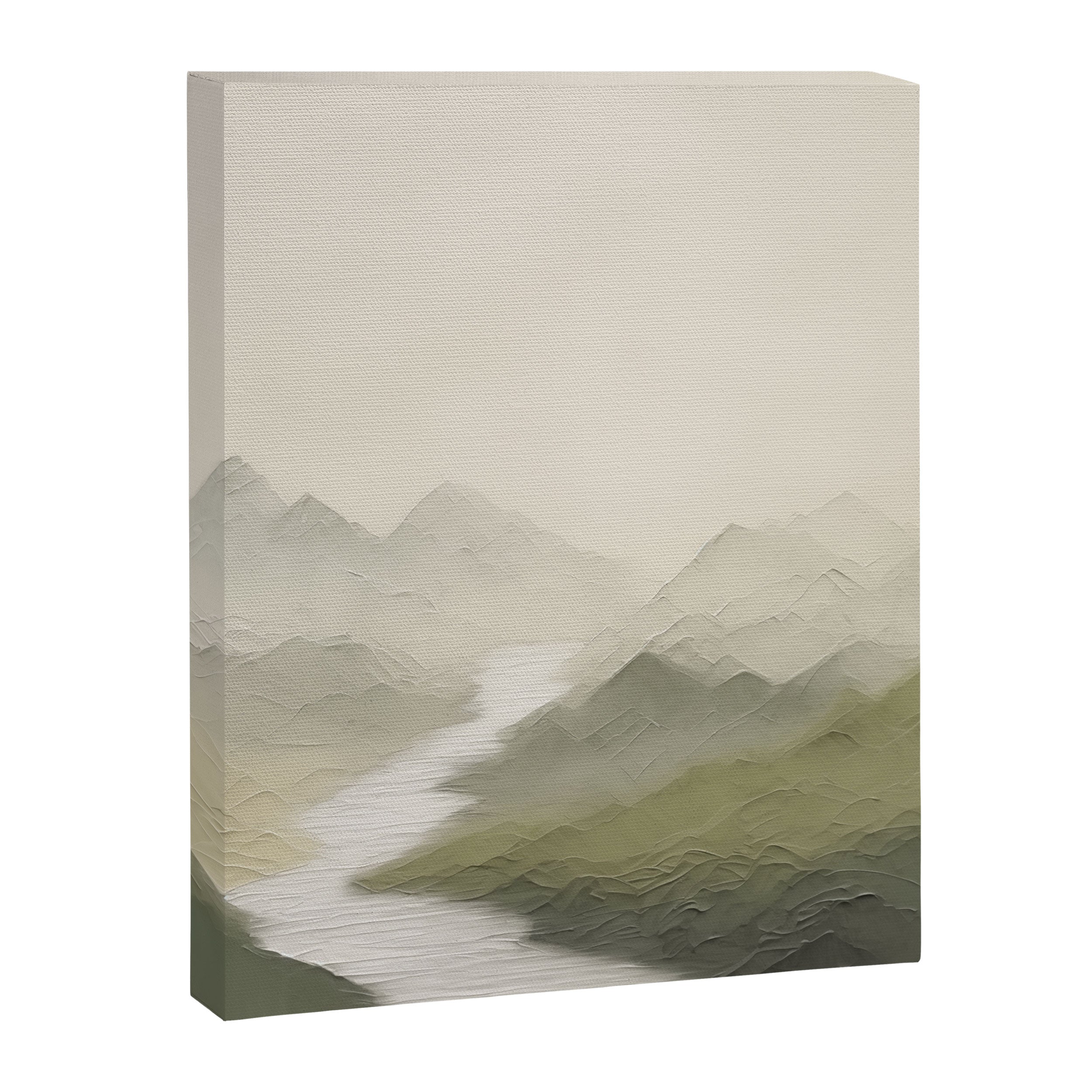 Sage Landscape III Canvas Print Gallery Image 6