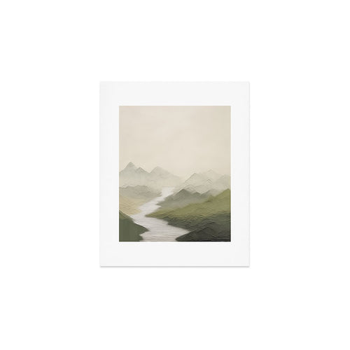 Sage Landscape Iii Art Print Gallery Image 1