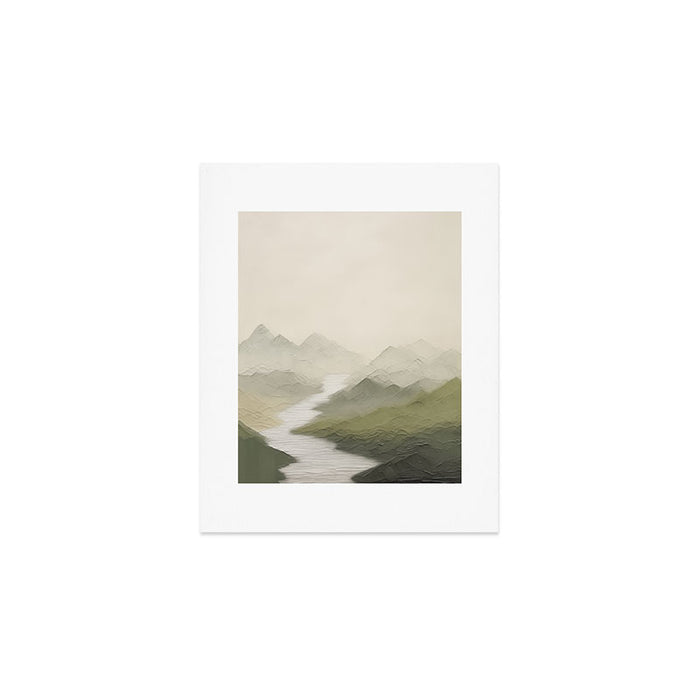 Sage Landscape III Art Print Gallery Image 1