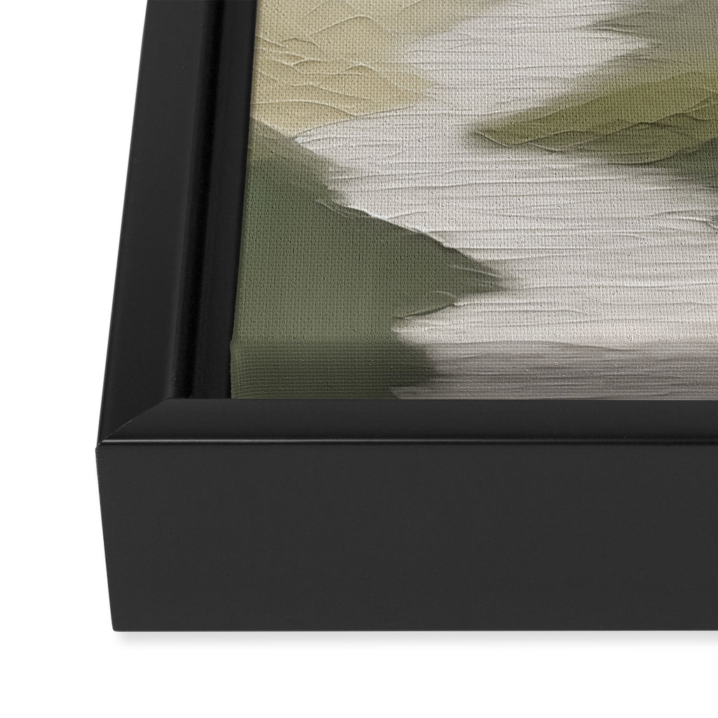 Sage Landscape III Framed Canvas Print Gallery Image 3