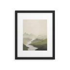 Sage Landscape III Framed Art Print Gallery Image 5