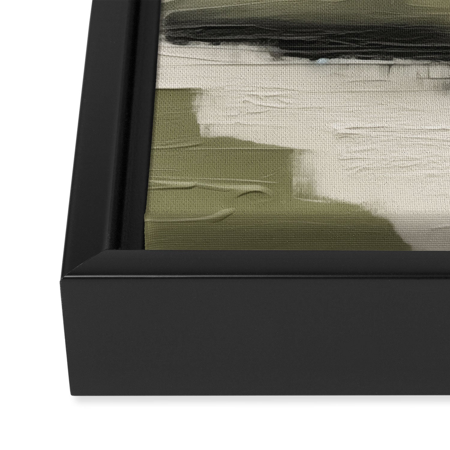 Sage Landscape IV Framed Canvas Print Gallery Image 3