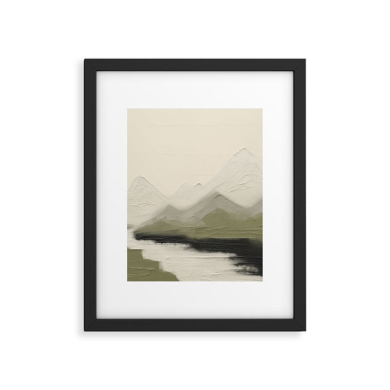 Sage Landscape IV Framed Art Print Gallery Image 5