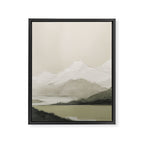 Sage Landscape Painting II Framed Canvas Print Gallery Image 6