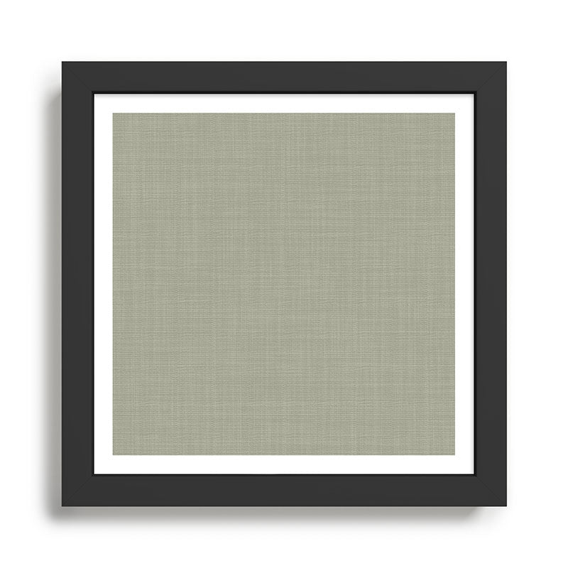 Sage linen Framed Art Print Gallery Image 1
