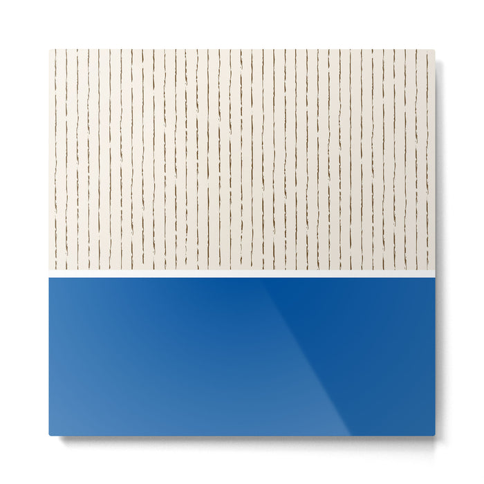 Sand Blue Metal Print Gallery Image 1