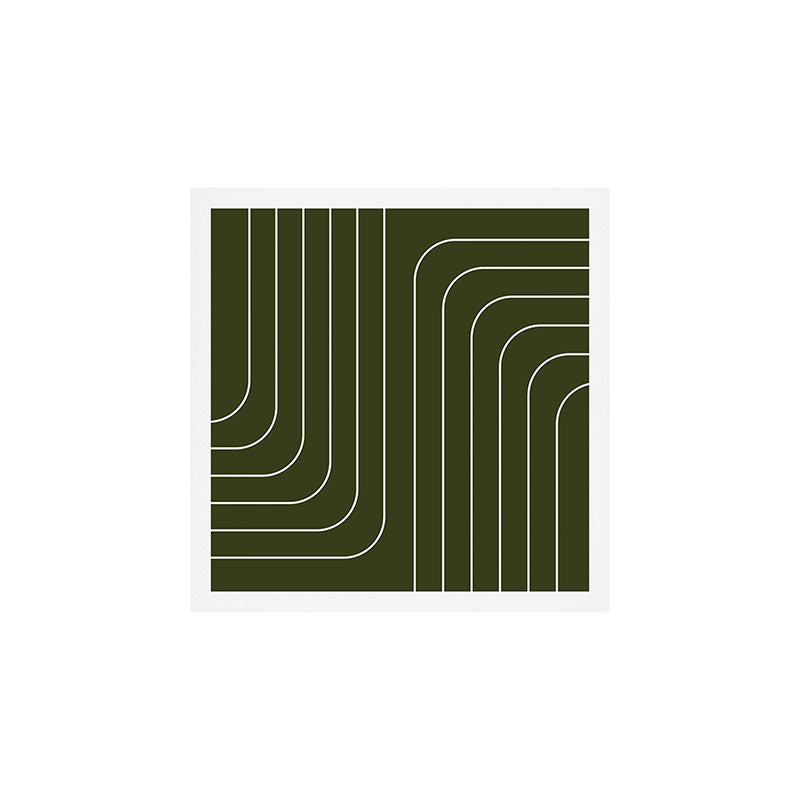 Searching (Olive Green) Art Print Gallery Image 1