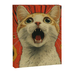 Shocked Cat I Canvas Print Gallery Image 8