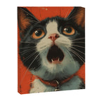 Shocked Cat II Canvas Print Gallery Image 8