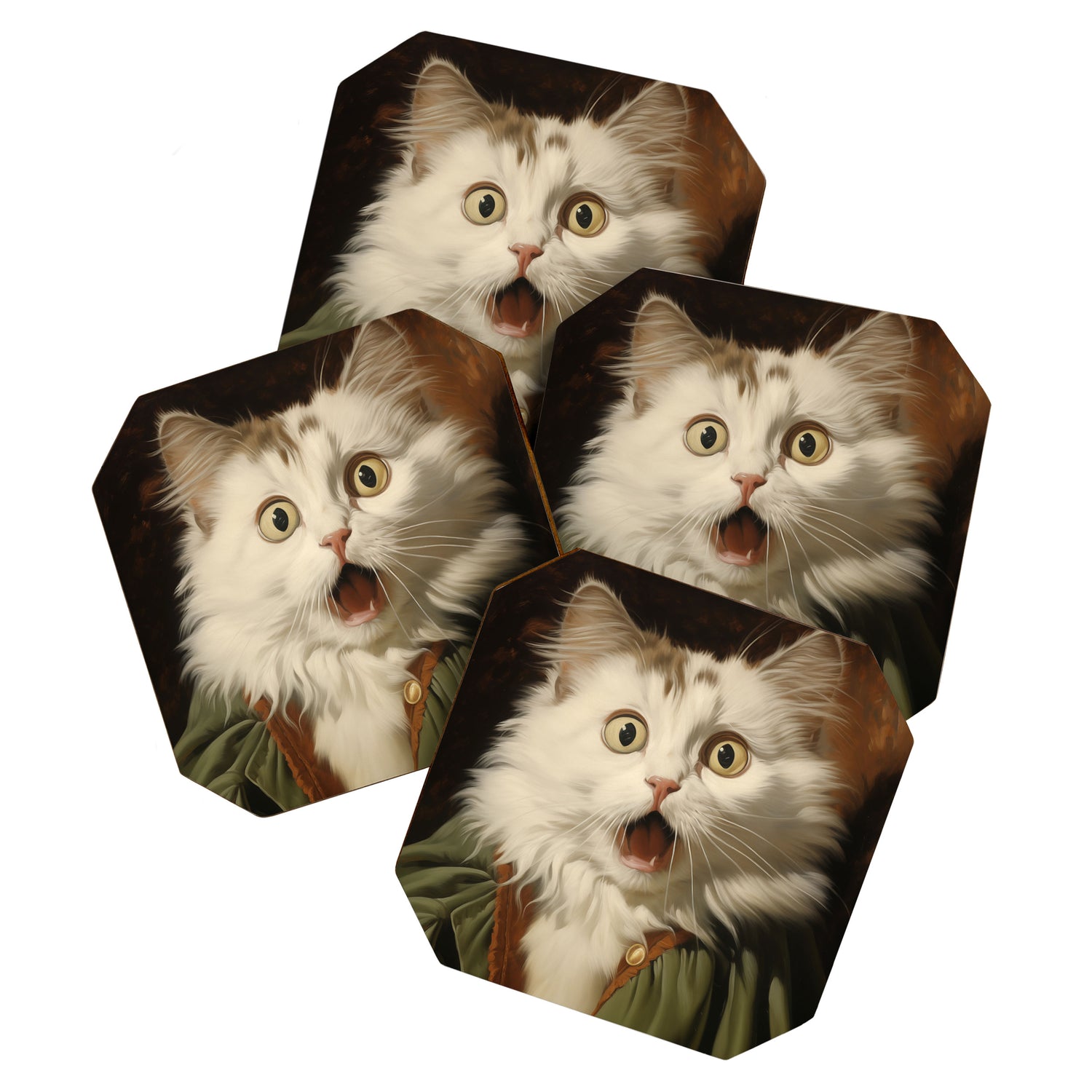 Shocked Cat III Coaster Gallery Image 1