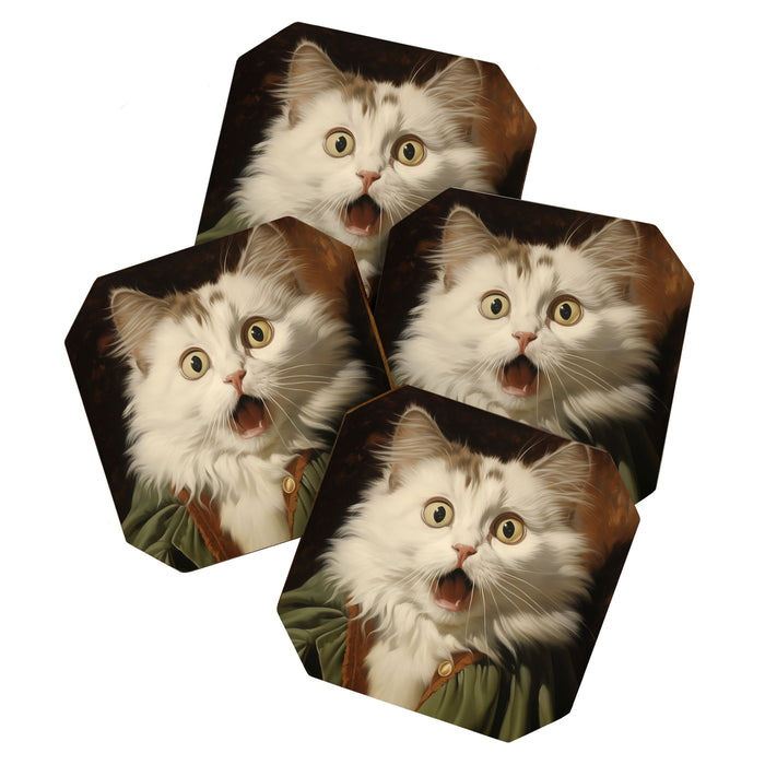 Shocked Cat III Coaster Gallery Image 1