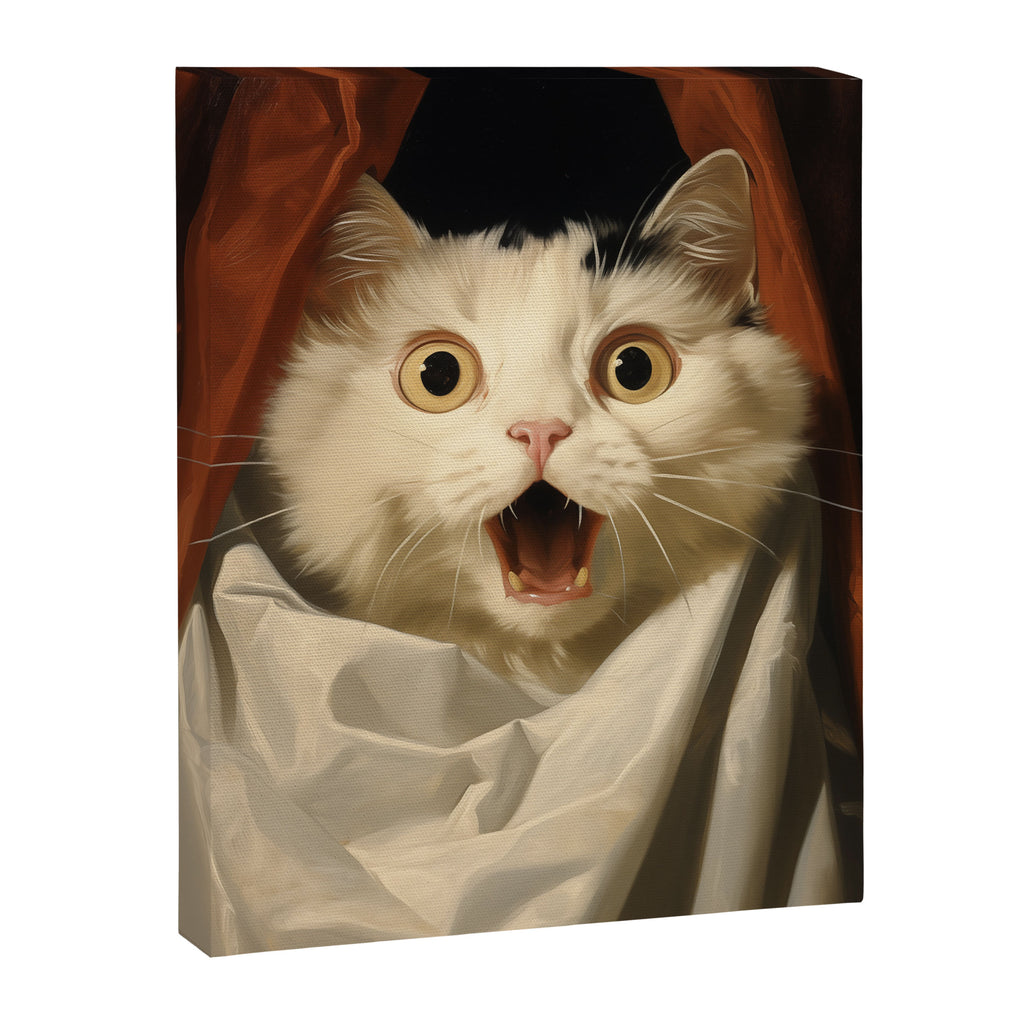 Shocked Cat V Canvas Print Gallery Image 6