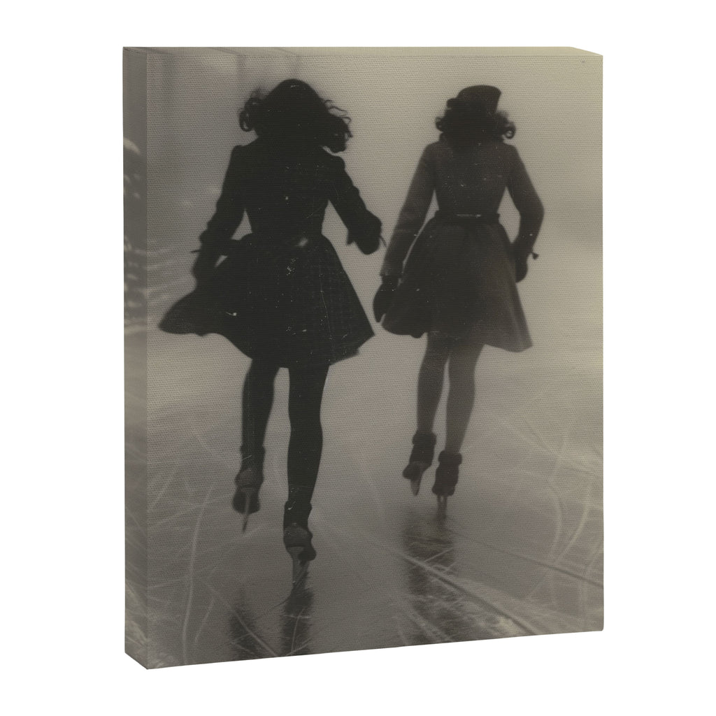 Skating Canvas Print Gallery Image 6
