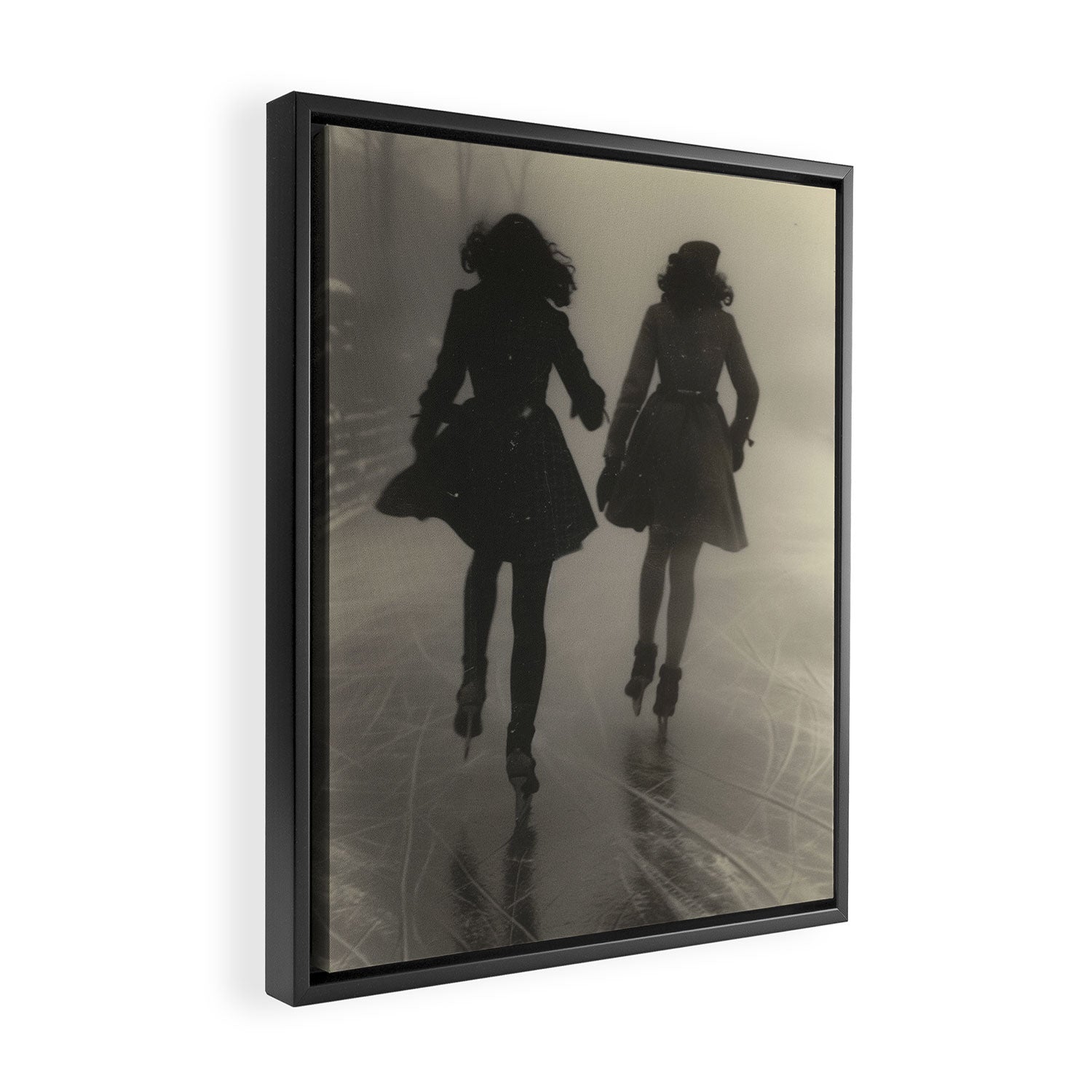 Skating Framed Canvas Print Gallery Image 2