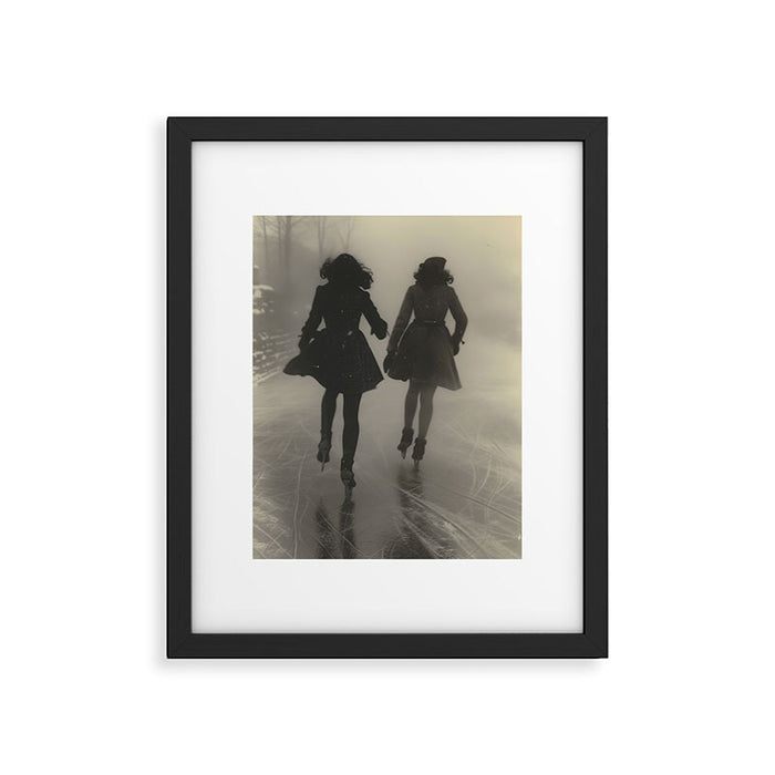 Skating Framed Art Print Gallery Image 1